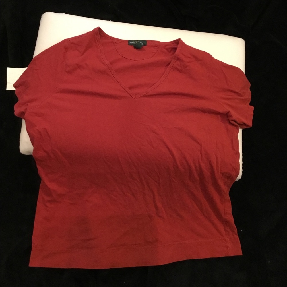 Red Ralph Lauren shirt